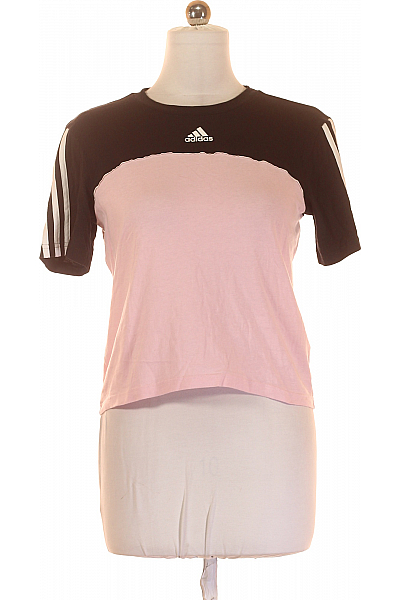 Sportovní Dámské Tričko Růžové ADIDAS Vel. XS