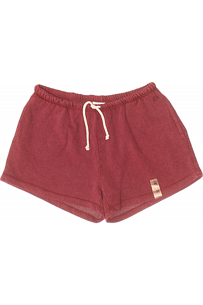 PULL&BEAR Dámské Kraťasy Vínová Vel. M