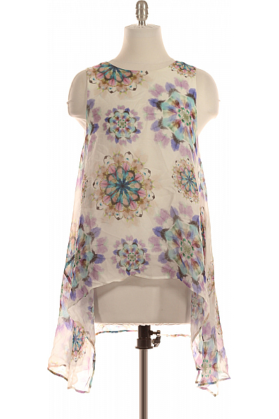 DESIGUAL Vzorovaná  Halenka Barevná Outlet Vel.  S