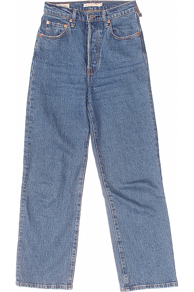 Pánské Rovné Džíny Modré LEVIS Outlet Vel. 25