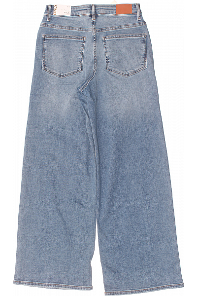 Bootcut Dámské Široké Džíny Bavlněné Modré ONLY