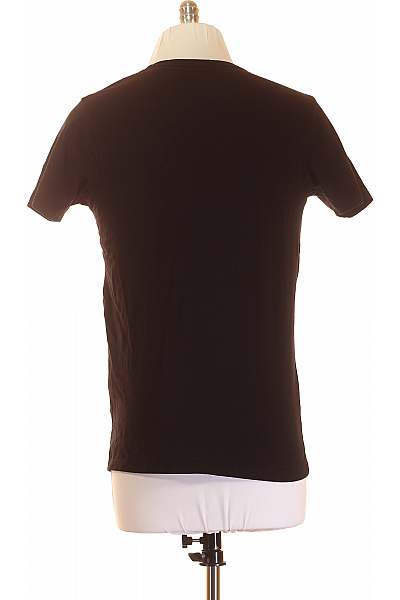 Jednoduché Pánské Tričko Černé JACK & JONES Vel. L