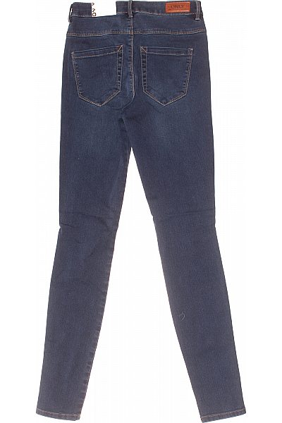 Slim Fit Dámské Džíny Polyesterové Modré ONLY