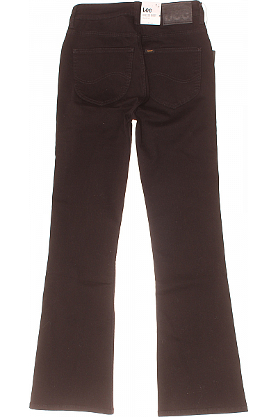 Bootcut Dámské Džíny Černé Lee  Vel. 26/29