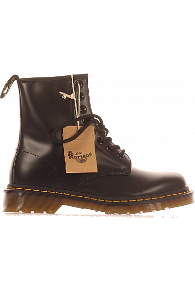 Dámské Kotníkové Boty Kožené Černé Dr.Martens