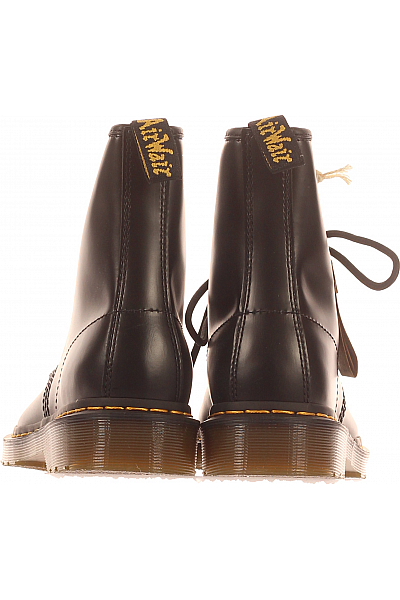 Dámské Kotníkové Boty Kožené Černé Dr.Martens
