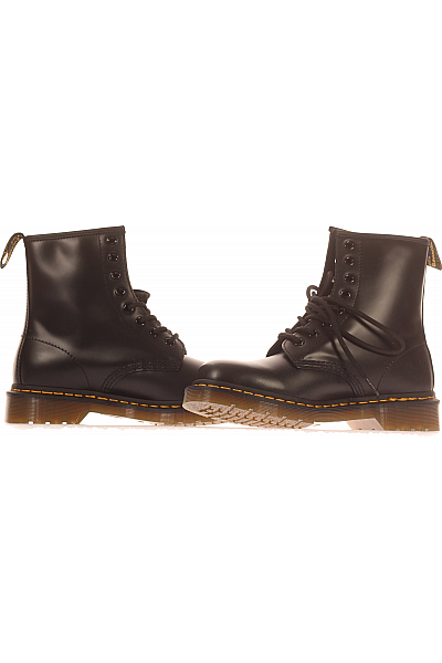 Dámské Kotníkové Boty Kožené Černé Dr.Martens