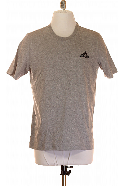 Sportovní Pánské Tričko Šedé ADIDAS Vel. L