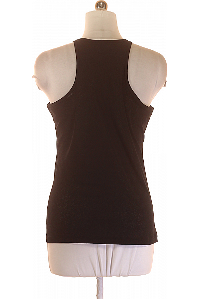 Dámské Tričko Černé River Island Second hand Vel. 44