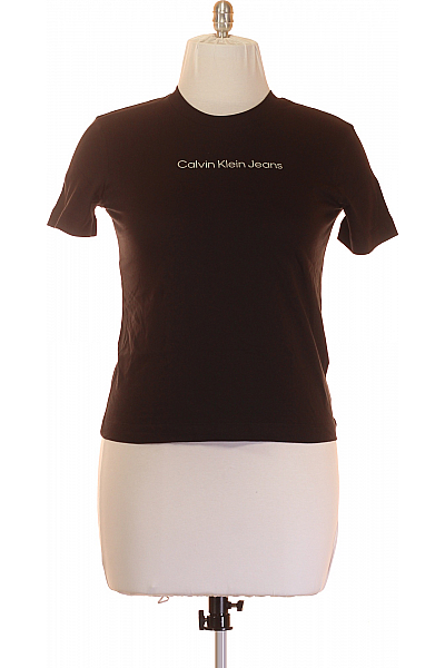 Dámské Tričko Černé Calvin Klein Vel. L