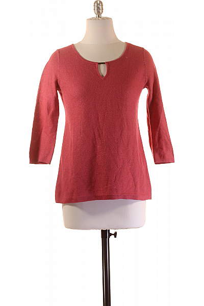 Esprit  Halenka Pletená Růžová Second Hand Vel. S