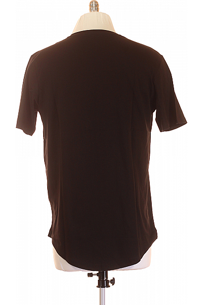 JACK & JONES Jednoduché Pánské Tričko Černé Vel. XS