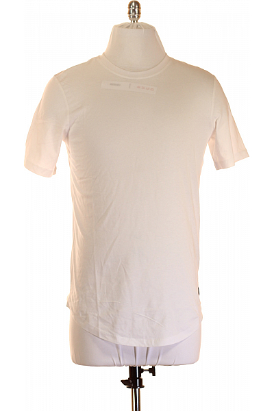 Pánské Tričko Bílé JACK & JONES Vel. XS