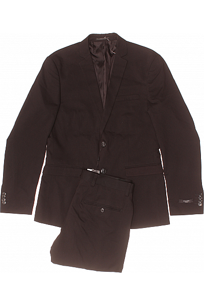 Pánský Společenský Oblek Černý JACK & JONES Vel. 48