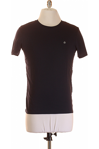 JACK & JONES Jednoduché Pánské Tričko Modré Vel. XS