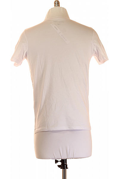 Pánské Tričko Bílé JACK & JONES Outlet Vel. XS