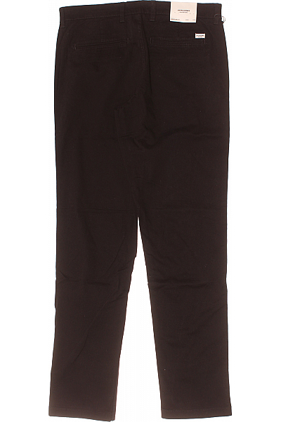 Pánské Chino Kalhoty Černé JACK & JONES Vel. 32/34