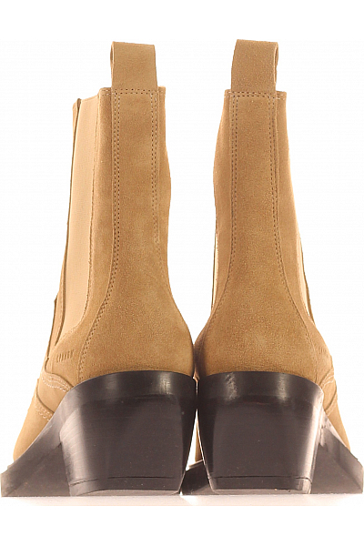 Dámské Kotníkové Boty Kožené Hnědé Copenhagen Shoes Vel. 39