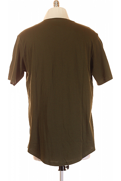 Pánské Tričko Khaki JACK & JONES Outlet Vel. M