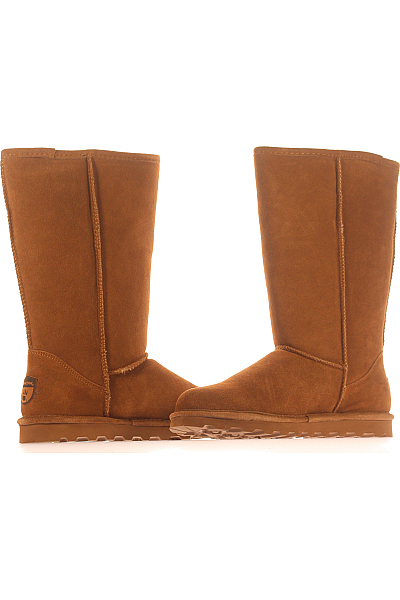 Dámské Boty Hnědé Bearpaw Outlet Vel. 42