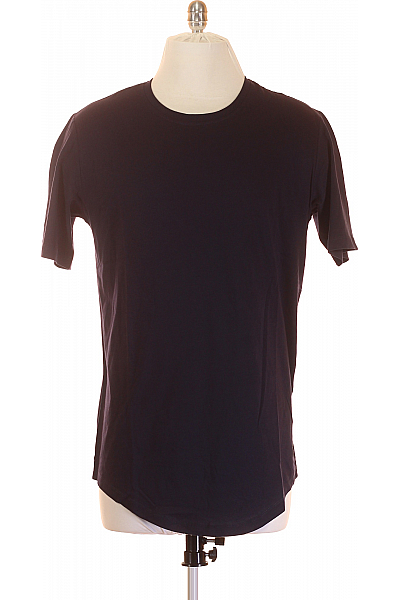 JACK & JONES Jednoduché Pánské Tričko Modré
