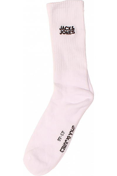 JACK & JONES  Ponožky Bílé Vel. 43/46