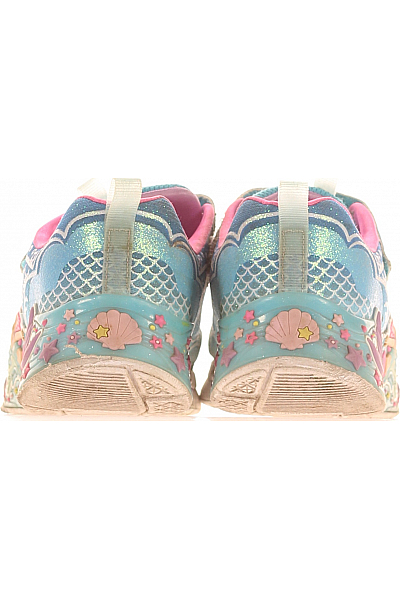 SKECHERS Dětské Dívky Boty Modré Second hand Vel.  35