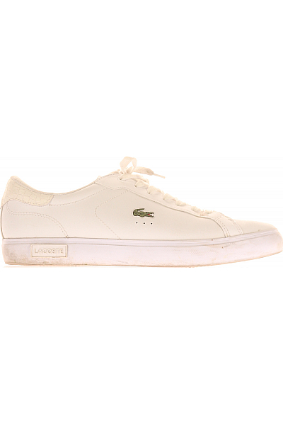 LACOSTE Pánské Tenisky Bílé Vel.  44