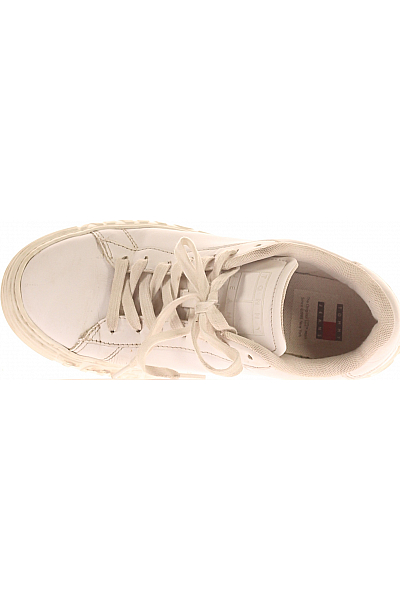 TOMMY HILFIGER Dámské Tenisky EN0EN02507 Kožené Bílé Vel.  39