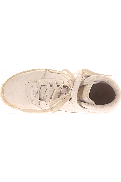 Puma Dámské Boty 385851-10 Kožené Bílé Vel.  41