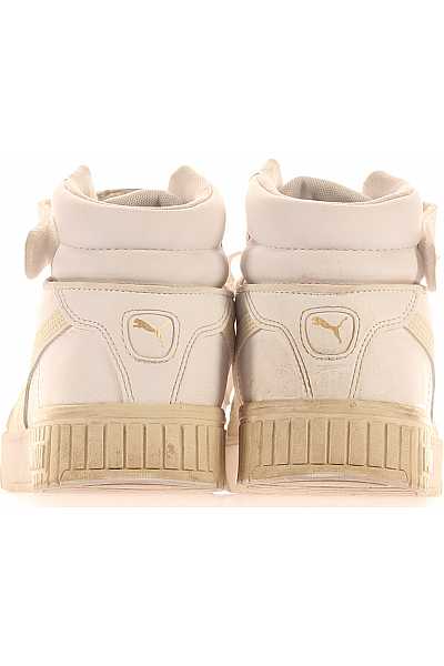 Puma Dámské Boty 385851-10 Kožené Bílé Vel.  41