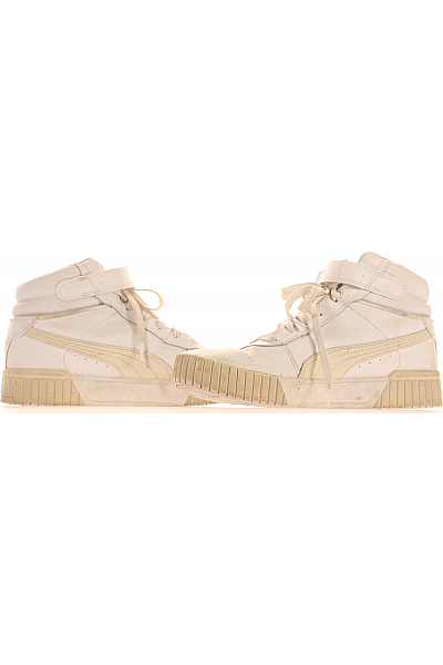 Puma Dámské Boty 385851-10 Kožené Bílé Vel.  41