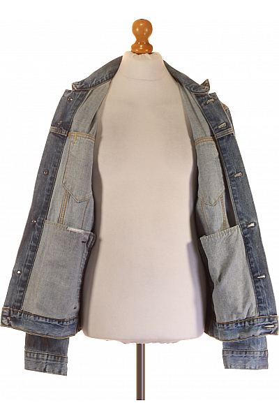 Pánská Bunda Modrá LEVIS Second hand Vel. L