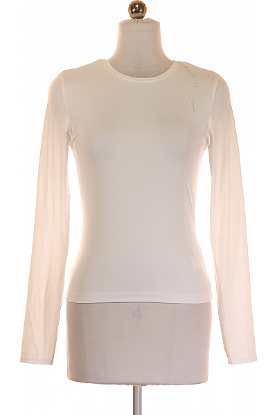 Dámské Tričko Bílé PULL&BEAR Vel.  M