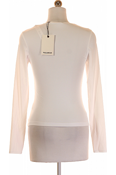Dámské Tričko Bílé PULL&BEAR Vel.  M