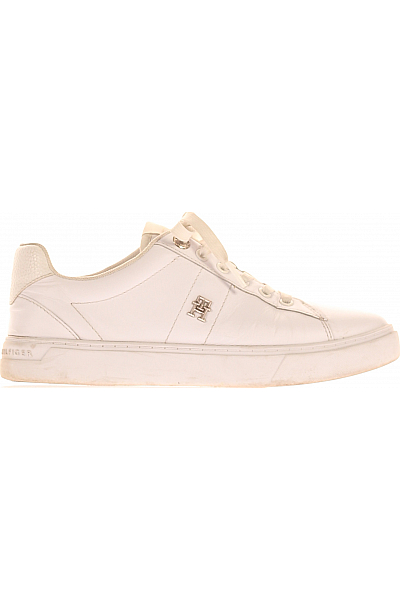 TOMMY HILFIGER Dámské Boty FW0FW07685 Kožené Bílé Vel.  37