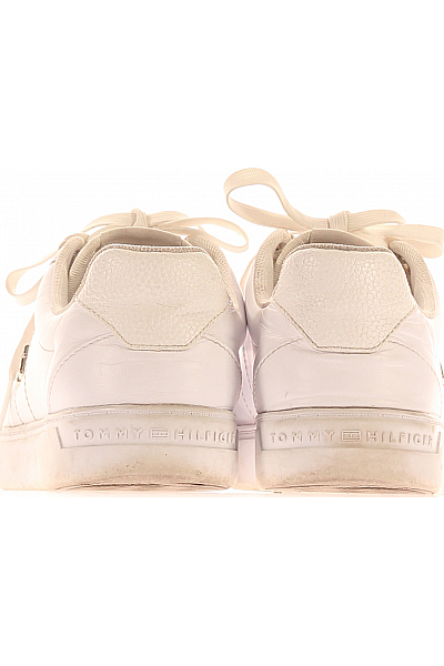 TOMMY HILFIGER Dámské Boty FW0FW07685 Kožené Bílé Vel.  37