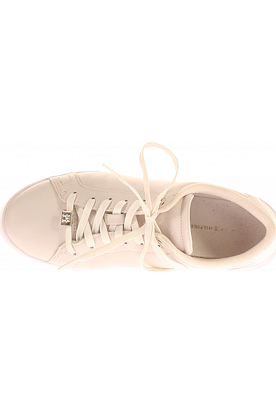 Dámské Tenisky FW0FW07702 Kožené Béžové TOMMY HILFIGER Vel.  40