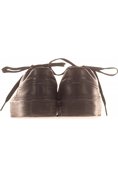 TOMMY HILFIGER Dámské Boty FW0FW07945 Kožené Černé Vel.  39