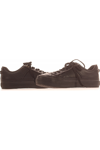 TOMMY HILFIGER Dámské Boty FW0FW07945 Kožené Černé Vel.  39