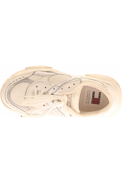 TOMMY HILFIGER Dámské Boty EN0EN02492 Kožené Bílé Vel.  37