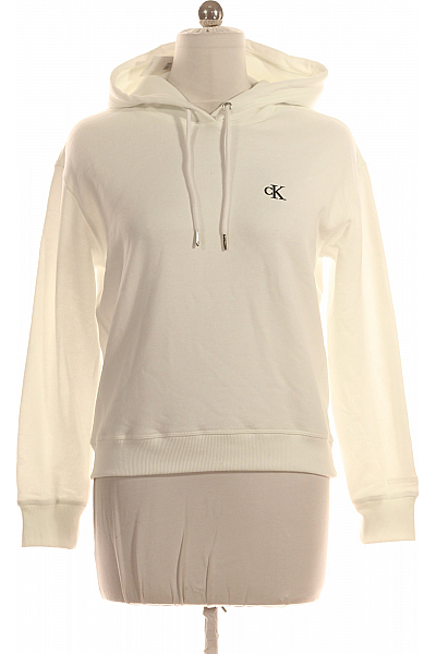 Dámská Mikina Bílá Calvin Klein Vel. M