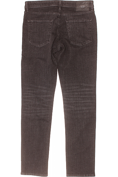 JACK & JONES Pánské Rovné Džíny Černé Second hand Vel. 31/34