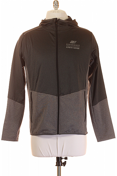 ALPINE PRO Pánská Mikina Šedá Vel. L