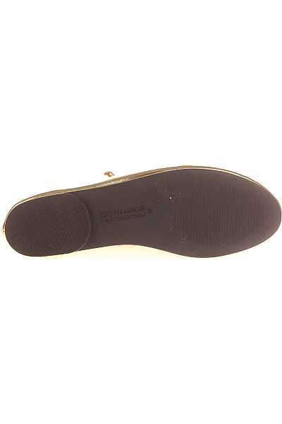 Dámské Baleríny Zlaté PULL&BEAR Vel. 39