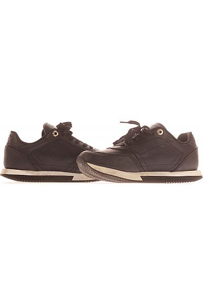 Dámské Boty 1228 1397 Kožené Černé TOMMY HILFIGER Vel. 39