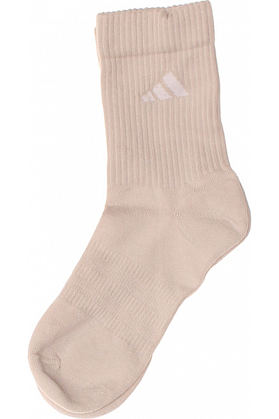 ADIDAS  Ponožky Béžové