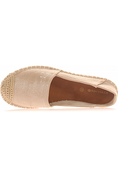 Dámské Espadrilky Zlaté TOM TAILOR Second hand Vel. 36