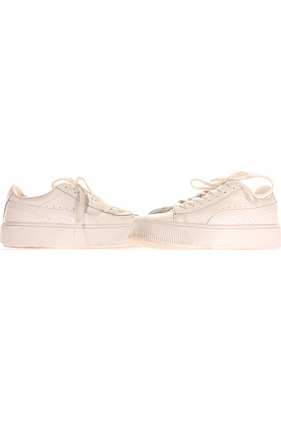 Puma Dámské Boty 369143-02 Kožené Bílé Second hand Vel.  37
