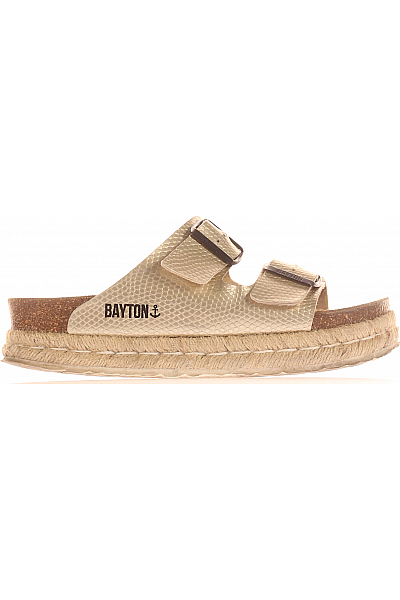 BAYTON Dámské Pantofle Zlaté Vel. 37